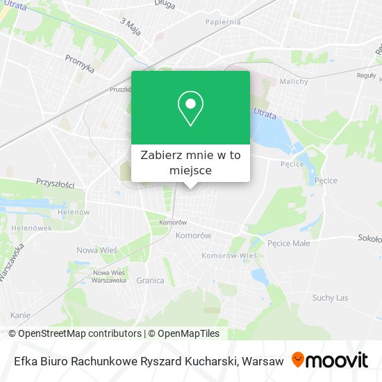 Mapa Efka Biuro Rachunkowe Ryszard Kucharski