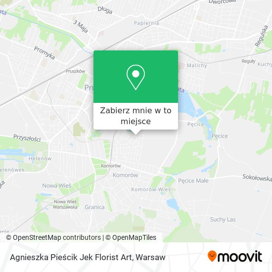 Mapa Agnieszka Pieścik Jek Florist Art