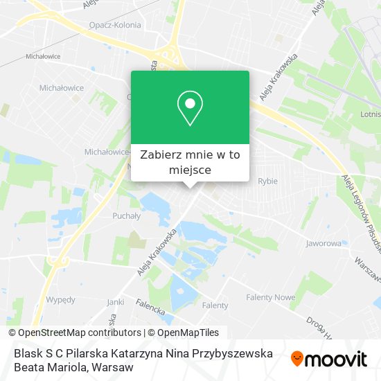 Mapa Blask S C Pilarska Katarzyna Nina Przybyszewska Beata Mariola