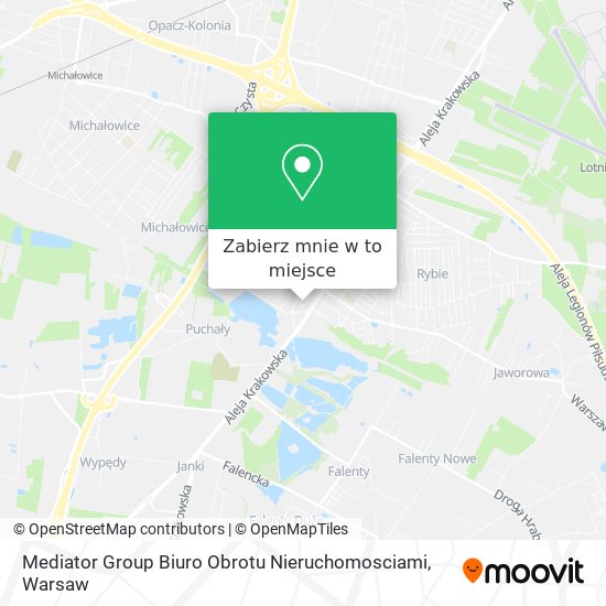 Mapa Mediator Group Biuro Obrotu Nieruchomosciami