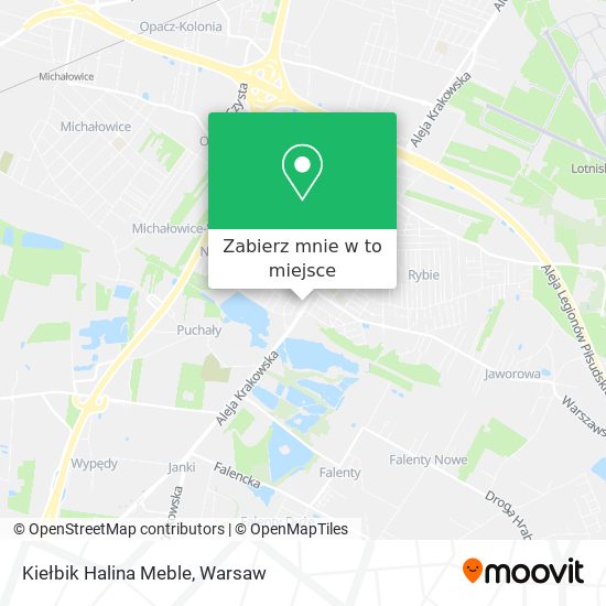 Mapa Kiełbik Halina Meble