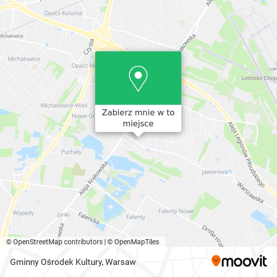 Mapa Gminny Ośrodek Kultury