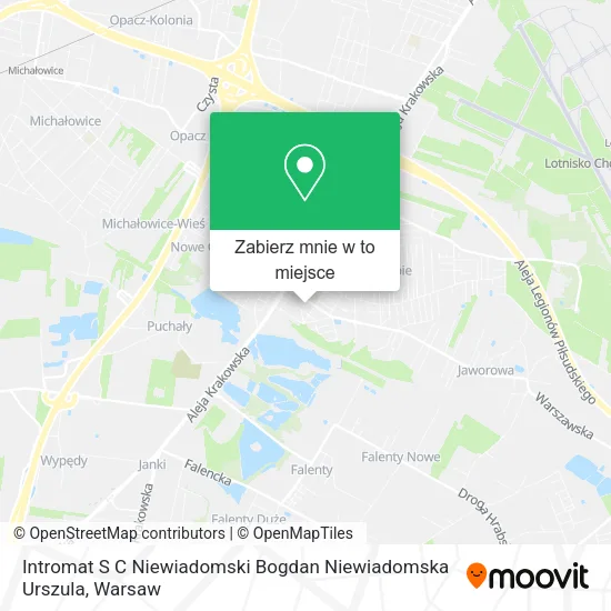 Mapa Intromat S C Niewiadomski Bogdan Niewiadomska Urszula