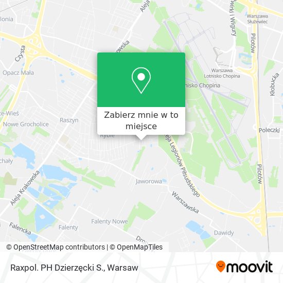 Mapa Raxpol. PH Dzierzęcki S.