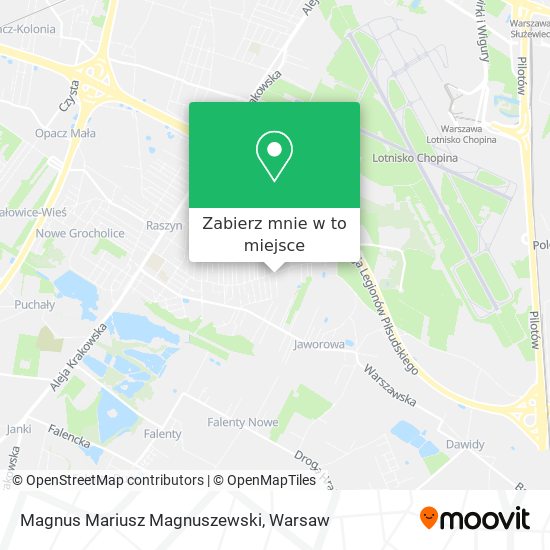 Mapa Magnus Mariusz Magnuszewski