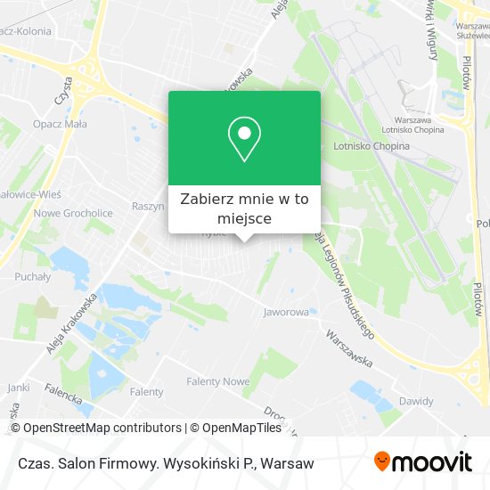 Mapa Czas. Salon Firmowy. Wysokiński P.