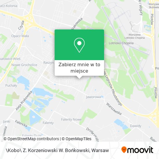 Mapa \Kobo\ Z. Korzeniowski W. Bońkowski