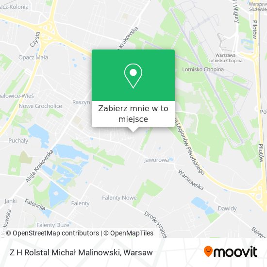 Mapa Z H Rolstal Michał Malinowski