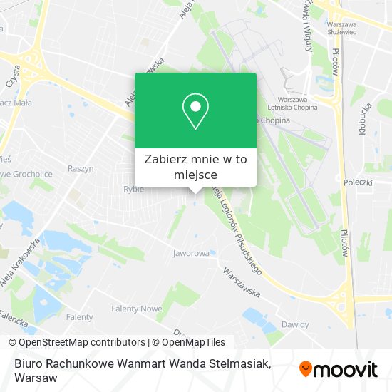 Mapa Biuro Rachunkowe Wanmart Wanda Stelmasiak