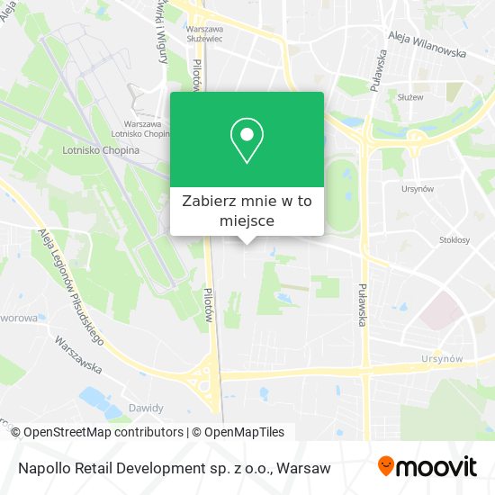 Mapa Napollo Retail Development sp. z o.o.