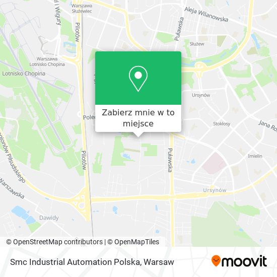 Mapa Smc Industrial Automation Polska