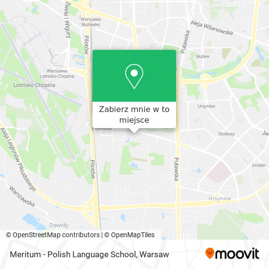 Mapa Meritum - Polish Language School