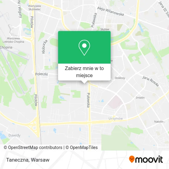 Mapa Taneczna
