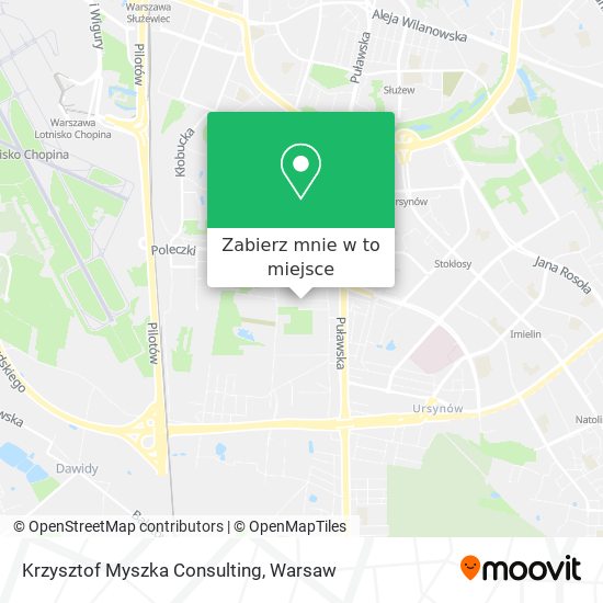 Mapa Krzysztof Myszka Consulting