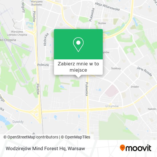 Mapa Wodzirejów Mind Forest Hq