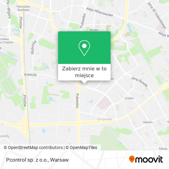 Mapa Pcontrol sp. z o.o.