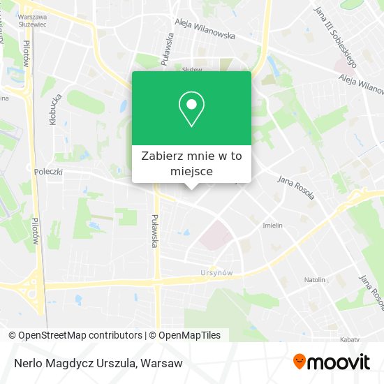 Mapa Nerlo Magdycz Urszula