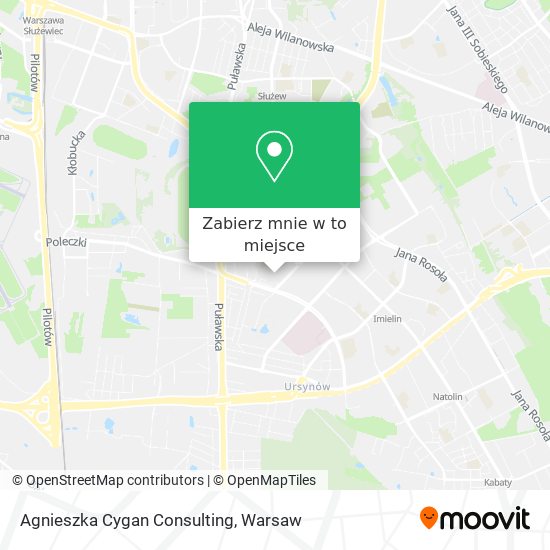 Mapa Agnieszka Cygan Consulting