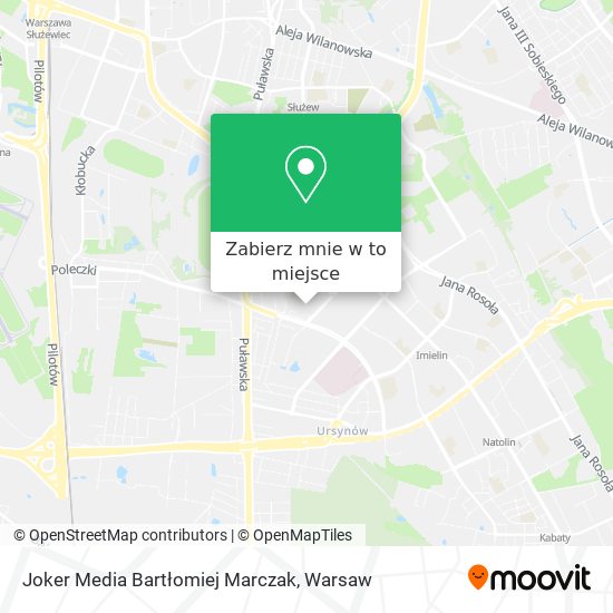 Mapa Joker Media Bartłomiej Marczak