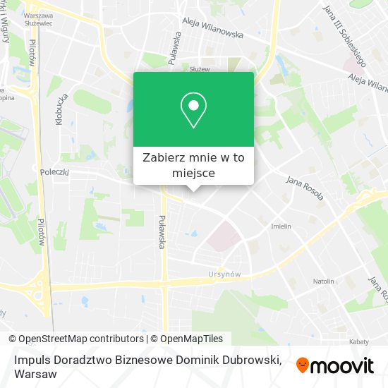 Mapa Impuls Doradztwo Biznesowe Dominik Dubrowski