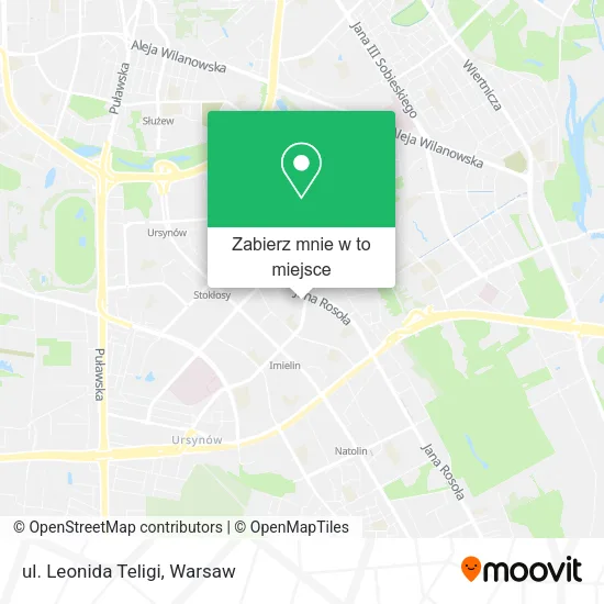 Mapa ul. Leonida Teligi