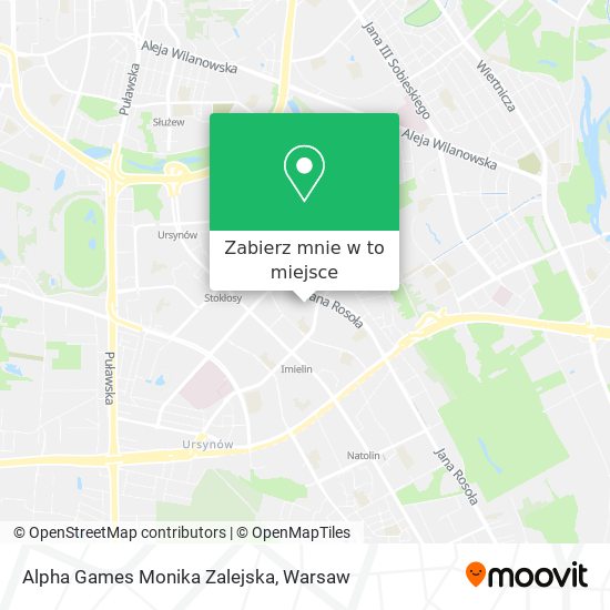 Mapa Alpha Games Monika Zalejska