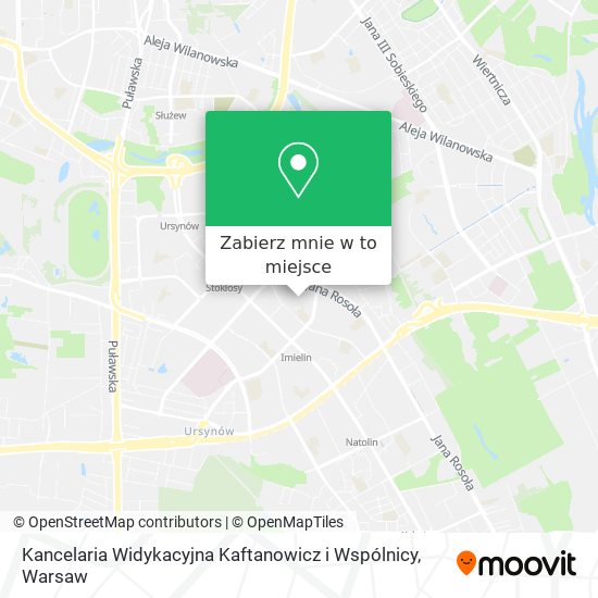 Mapa Kancelaria Widykacyjna Kaftanowicz i Wspólnicy