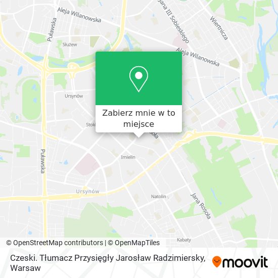 Mapa Czeski. Tłumacz Przysięgły Jarosław Radzimiersky