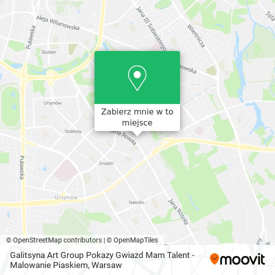 Mapa Galitsyna Art Group Pokazy Gwiazd Mam Talent - Malowanie Piaskiem