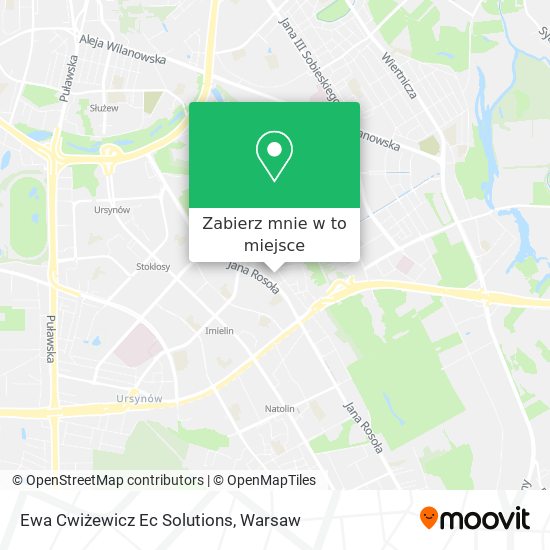 Mapa Ewa Cwiżewicz Ec Solutions