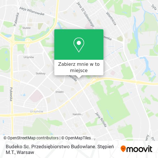 Mapa Budeko Sc. Przedsiębiorstwo Budowlane. Stępień M.T.