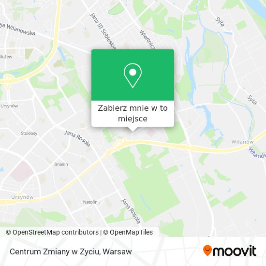 Mapa Centrum Zmiany w Zyciu