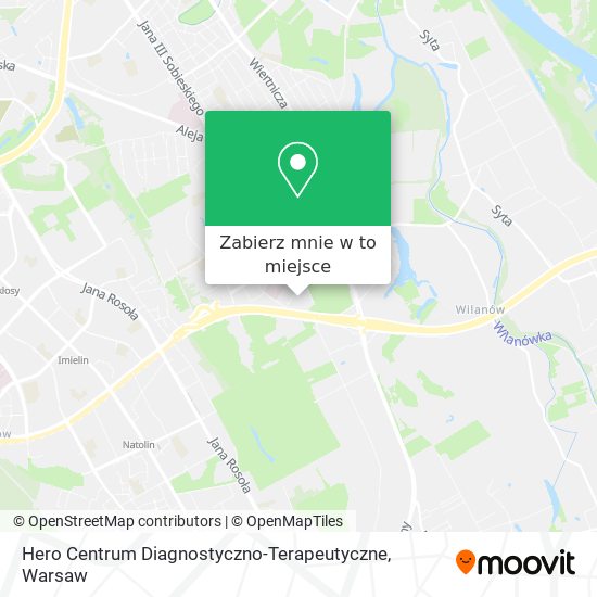 Mapa Hero Centrum Diagnostyczno-Terapeutyczne