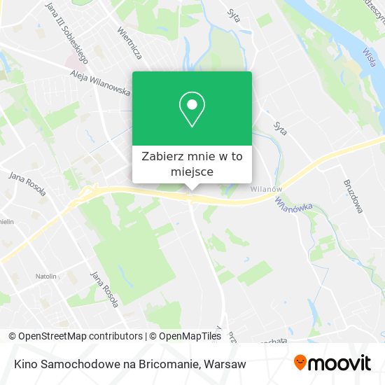 Mapa Kino Samochodowe na Bricomanie