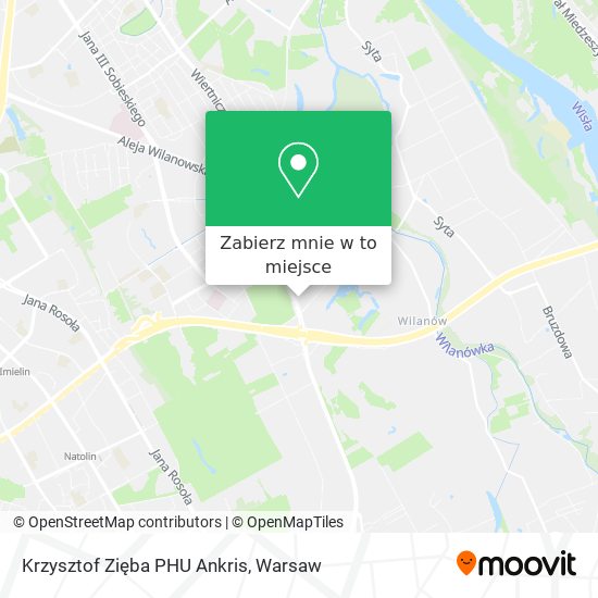 Mapa Krzysztof Zięba PHU Ankris