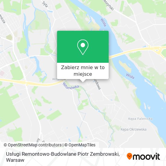 Mapa Usługi Remontowo-Budowlane Piotr Zembrowski