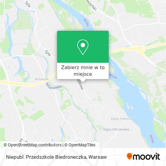 Mapa Niepubl. Przedszkole Biedroneczka