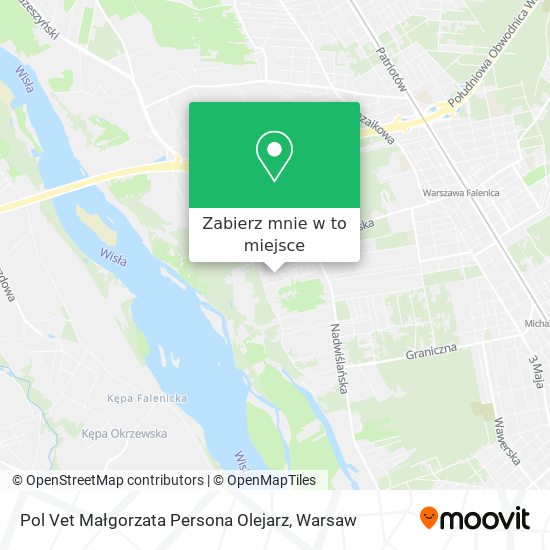 Mapa Pol Vet Małgorzata Persona Olejarz