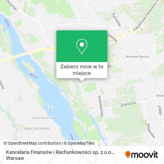 Mapa Kancelaria Finansów i Rachunkowości sp. z o.o.