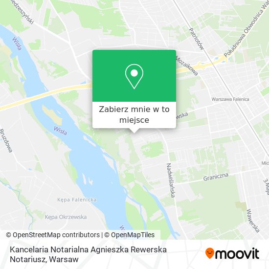 Mapa Kancelaria Notarialna Agnieszka Rewerska Notariusz