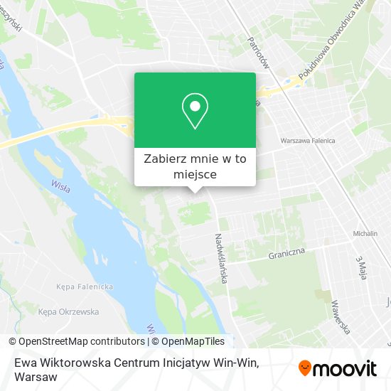 Mapa Ewa Wiktorowska Centrum Inicjatyw Win-Win