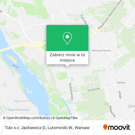 Mapa Tulo s.c. Jackiewicz D., Lutomirski W.