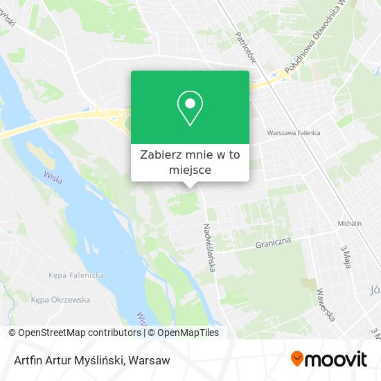 Mapa Artfin Artur Myśliński