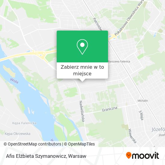 Mapa Afis Elżbieta Szymanowicz