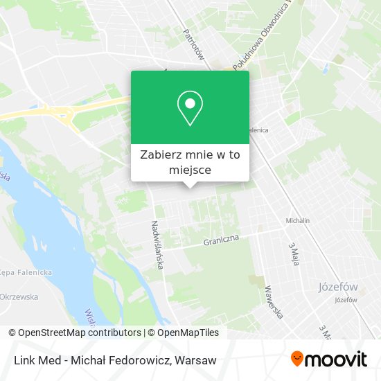 Mapa Link Med - Michał Fedorowicz