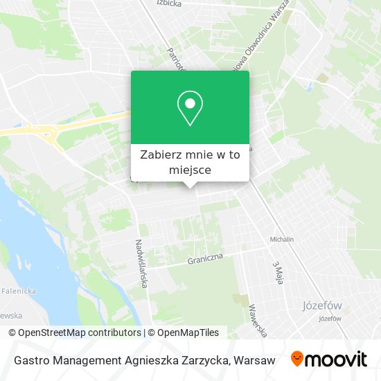 Mapa Gastro Management Agnieszka Zarzycka