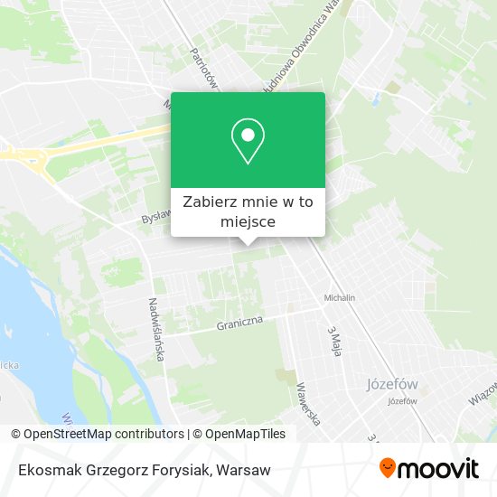 Mapa Ekosmak Grzegorz Forysiak