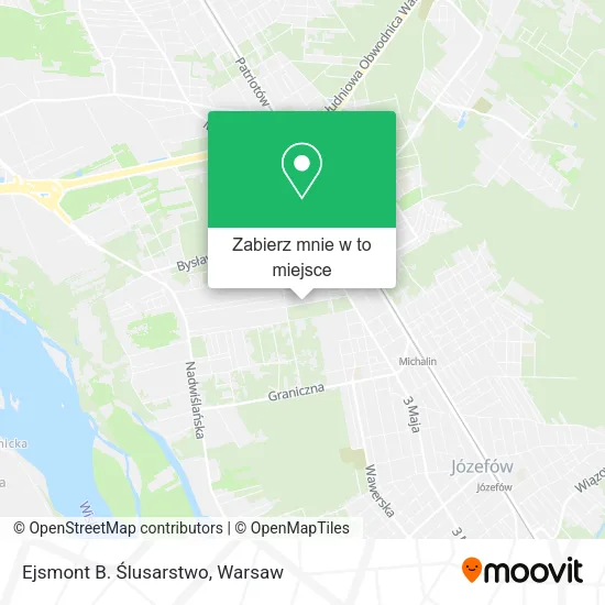 Mapa Ejsmont B. Ślusarstwo