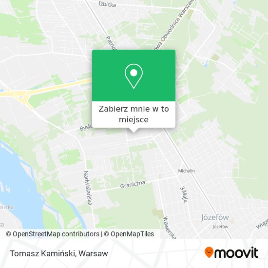 Mapa Tomasz Kamiński