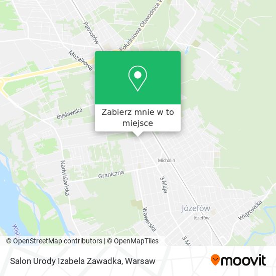 Mapa Salon Urody Izabela Zawadka